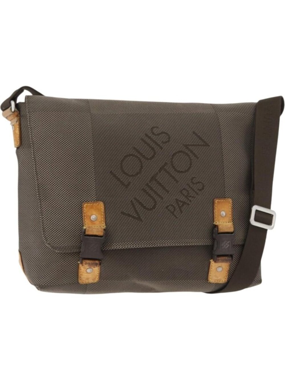 LOUIS VUITTON Damier Geant Roux Shoulder Bag Tail M93077